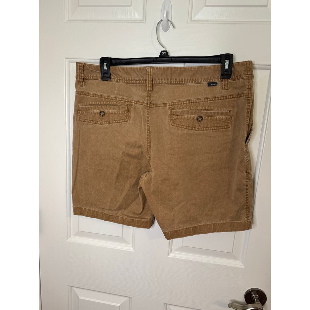 Toad & Co Men's Mission Ridge Shorts Chino Organic Cotton 38 x 8 Brown - Picture 6 of 11